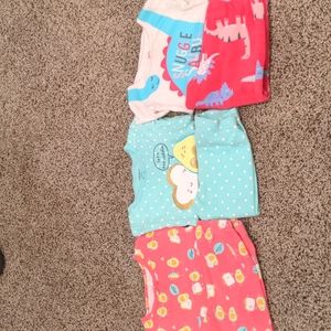 3 sets of pajamas - 18 months